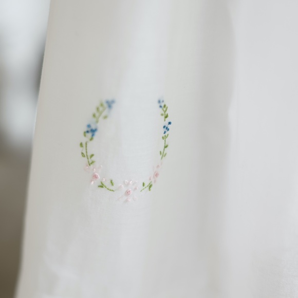 Strasburg Dress SPECIAL Vintage White Extremely Rare Heirloom Embroidery size 5 - Picture 4 of 6